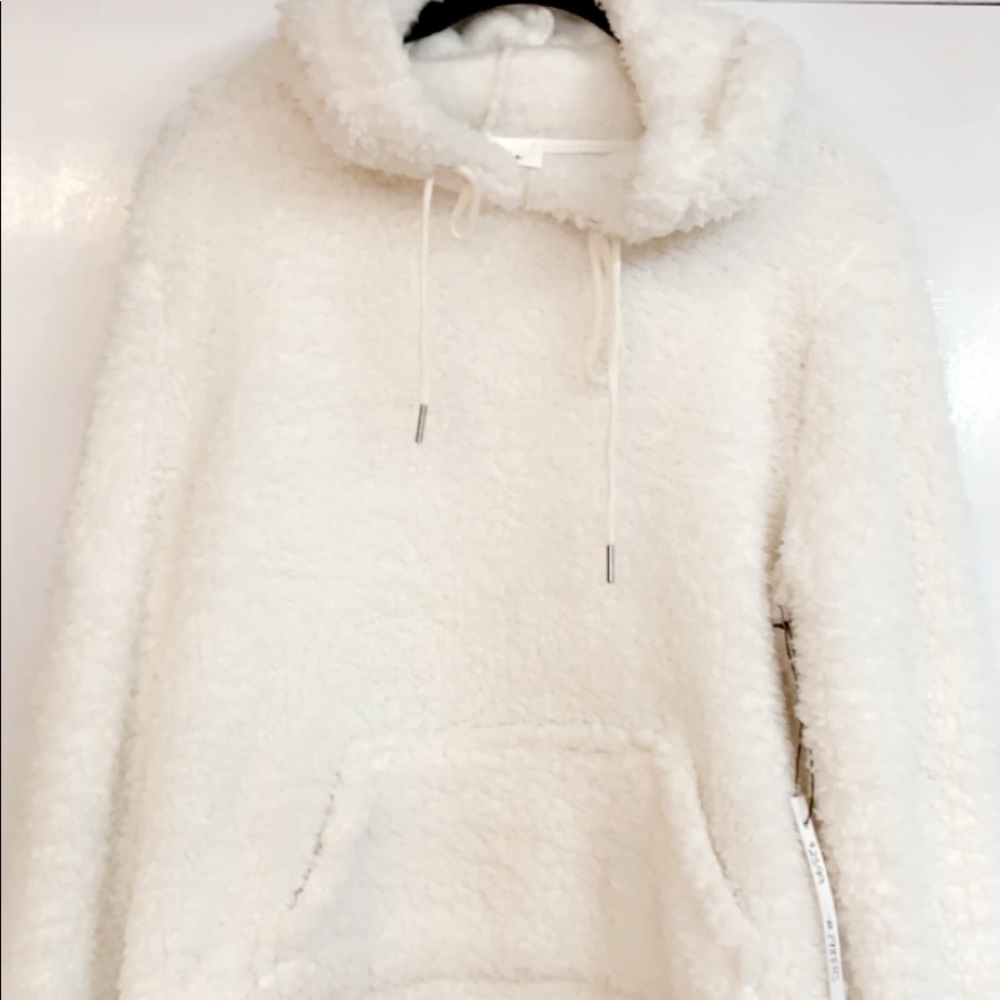 Sherpa hoodie NWT